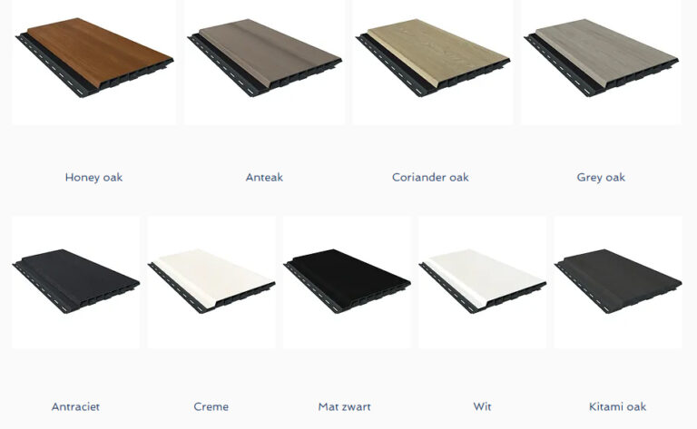 Prolin gevelbekleding kleuren