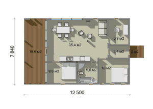 plattegrond woning type 12