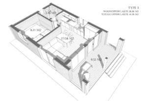 indeling woning type 3